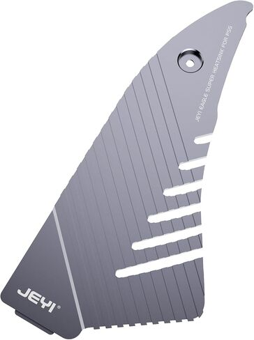 JEYI Design PS5 NVMe SSD Heatsink، مبرد ألومنيوم فضائي لجهاز Playstation 5 داخلي PCIe M.2 NVMe 4.0 Gen4، وسادات حرارية ودبوس قفل خلفي سهل التركيب in Kuwait