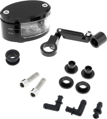 Windance Universal Motorcycle Brake Clutch Tank Cylinder Fluid Oil Reservoir Cup (Blak) in Saudi Arabia