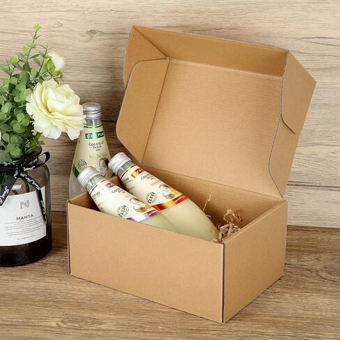 30Pack 9"x6"x4" Shipping Boxes Brown Corrugated Cardboard Mailer Box for Packaging, Shipping, Mailing, Small Business in Saudi Arabia