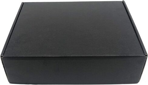 Black Cardboard Shipping Box 10 x 8 x 2.7 Inch Corrugated Packaging Storage Boxes 10 Pack (Inside Size: 9.35 x 7.8 x 2.6) in Saudi Arabia