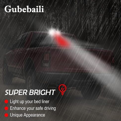 For Toyota Tundra 2007-2018, LED Third 3rd Brake Light High Mount Stop Light Cargo Lamp Replacement, Red Lens in Kuwait