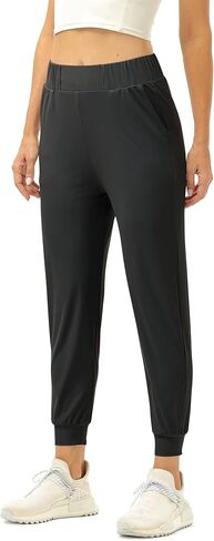 icyzone Lightweight Capri Joggers for Womens with Pockets Sun Protction UPF 50+ Workout Hiking Yoga Pants in Saudi Arabia