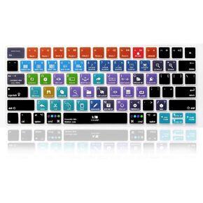 English PS Photoshop Shortcuts Hotkey Keyboard Cover Skin for Magic Wireless Keyboard MLA22LL/A (A1644,2015 Released)(US Version)