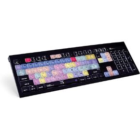 Logickeyboard keyboard Designed for Adobe Premiere Pro CC Compatible with macOS - LKBU-PPROCC-AMBH-US