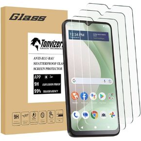 (3 Pack for BLU View 5 Tempered Glass Screen Protector, Anti-Scratch Ultra Clear 9H Premium 0.26mm HD Bubble Free