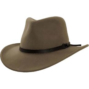 American Hat Makers Summer Fedora Hats for Women — Felt Outback Hats