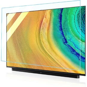 Wzglod Blue Light Blocking Screen Protector Anti Glare Anti-UV Eye Protection TV Film Reduce Eye Fatigue, for 4K Smart OLED, LCD, LED Displays,No Bubbles
