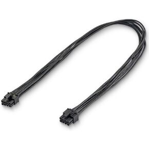 PCIE Power Cable for Corsair & Thermaltake: 65CM, 8-Pin to 6+2 Pin, Male-to-Male GPU Cable for ARESGAME Modular Power Supply, 18AWG, Black (25.5")
