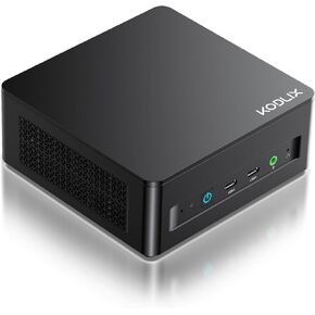 KODLIX GD70 Mini PC, 12th Gen Intel Core i7-12650H(10C/16T) Mini Computers Windows 11 with 32GB RAM 1TB PCIe4.0 SSD, Small Computer 4K Triple Display HDMI+USB-C+DP, 2.5GbE LAN/WiFi6E/BT5.2 (Renewed)