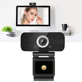 Tbest Computer Accessories & Peripherals,1080P Desktop Computer Camera USB Online Class Webcam with Microphone