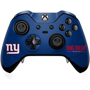 Skinit Decal Gaming Skin Compatible with Xbox One Elite Controller - Officially Licensed NFL New York Giants Team Motto Design