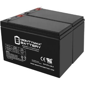 Mighty Max Battery ML8-12 - 12V 8AH Replacement Battery Compatible with Power Patrol Backup SLA1075-2 Pack