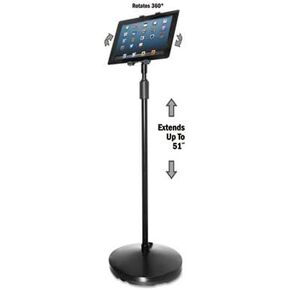 Kantek TS890 Floor Stand for iPad والأجهزة اللوحية الأخرى السوداء