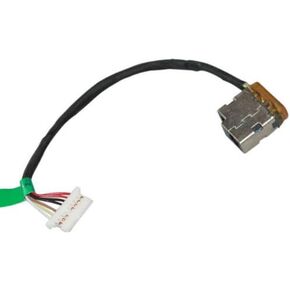 AC DC in Power Jack Charging Port Cable for Compatible with HP 15-da0067cl 15-da0071ms 15-da0073ms 15-da0073nr 15-da0073wm 15-da0074nr 15-da0075cl 15-da0076cl 15-da0076nr 15-da0077nr Laptop