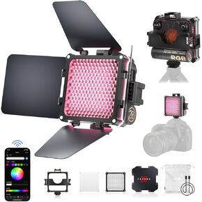 ZHIYUN FIVERAY M40 [رسمي] 40W إضاءة الكاميرا لتسجيل الفيديو يدويًا محمولة كاميرا محمولة مصباح LED 329G DSLR LEVERANG LED لوحة ضوء فيديو لـ YouTube ، Tiktok