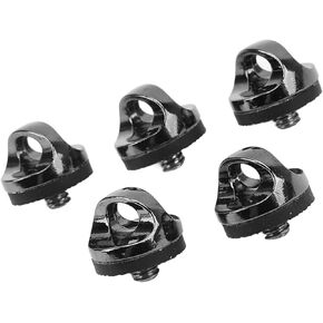 Fydun 5pcs UNC 1/4 20 Thread Camera Neck Strap Screw Holder Zinc Alloy Quick Release Plate Mounting Screw 20mm Head Diameter Replacement