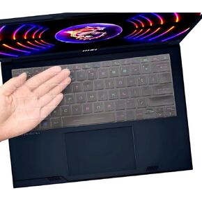 i-Tensodo Keyboard Cover Skin for 14" MSI Stealth 14 Studio A13VF A13VE, Stealth 14 AI Studio A1VEG A1VFG A1VGG, Cyborg 14 AI A13VX-TPU