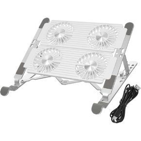 Laptop Cooling Stand Height Slip Design and Quiet Operation Compatible Laptop for Use