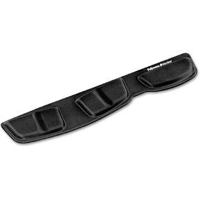 Fellowes Keyboard Palm Support with Microban Protection, Foam, Black (9182801)