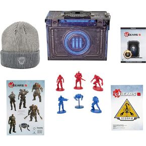 Toynk Gears of War 5 Collector's Looksee Bundle with Exclusive Ammo Tin Packaging and DLC