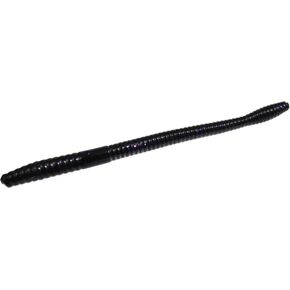 Zoom Magnum Trick Worm, 8 Pack, 7in, Blackberry, 115229X