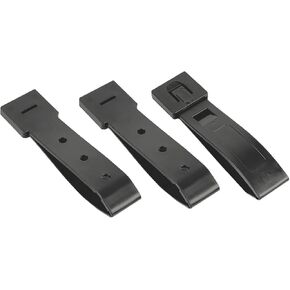 HANSTRONG GEAR H World Shopping Durable Tactical Molle System 3 Inch Long Malice Clips Strap 3 Pack (3 inch MG)