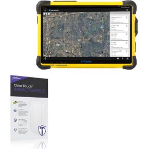 BoxWave Screen Protector Compatible with Trimble T10 - ClearTouch ImpactShield (2-Pack), Impenetrable Screen Protector Flexible Film