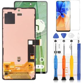 Original Screen Replaaacment for Google Pixel 7 5G Display for Google Pixel 7 GVU6C GQML3 6.3" LCD Screen Display Digitizer Assembly Repair Kit with Frame (Not for Pixel 7A/7 Pro)