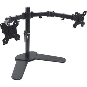 Computer Monitor Bracket, Dual-Screen Desktop Free Lifting LCD Multi-Screen Splicing Universal Rotating Shelf,Suitable for TV, Computer, etc.
