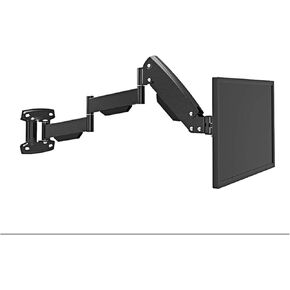 Ultra-Long Gas Arm 17"-27" Liquid Crystal Display Supports Full-Moving Wall TV Support and Load Table 1.5-7kgs 75 / 100mm Monitor Arms Stands