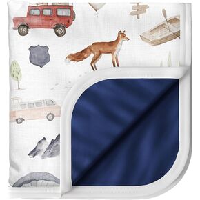Pobi Baby Premium Baby Blanket, Soft Stretchy Quilt for Babies, Toddlers, Kids (Explore)