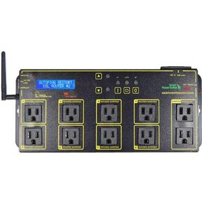 DIGITAL WiFi Web Power Switch WLCD Screen 10 OUTLETS / LPC7-PRO /