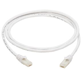 Tripp Lite ، Safe-IT ، حماية على مستوى المستشفى ، CAT6A ، معتمد 10G ، كابل Ethernet UTP ، UTP ، (RJ45 م / م) ، أبيض ، 3 أقدام / 0.9 متر ، (N261AB-003-WH)