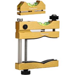 Scope Leveling Kit with One-Sided Barrel Clamp, Magnetic Reference Level Bubble