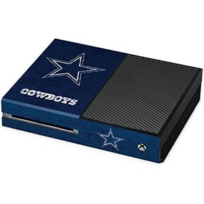 Skinit Decal Gaming Skin Compatible with Xbox One Console - Officially Licensed NFL Dallas Cowboys Distressed Design