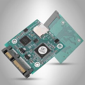 TF Memory Card to Adapter Compact SSD for Data Storage and Transfer, for IT Engineers and Technology Enthusiasts, SDMMC Card Reader for POS