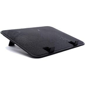 Notebook Radiator 5v Dual External USB Fan Portable Cooling Pad Supports Ultra-Thin High-Speed Silent Metal Panel Fan (Color : B, Size : One Size) (A One Size)