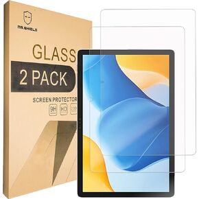 Mr.Shield Screen Protector compatible with Ulefone Tab A10 Pro, 10.1 Inch [Tempered Glass] [2-PACK] [Japan Glass with 9H Hardness]