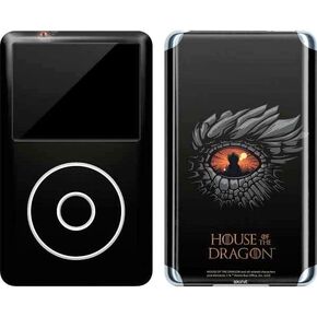 Skinit Decal MP3 Player Skin Compatible with iPod Classic (6th Gen) 80GB - Officially Licensed Warner Bros Burning Dragon Design