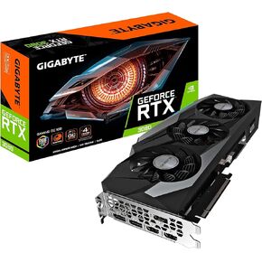 GIGABYTE GeForce RTX 3080 GAMING OC 10G Graphics Card, 3x WINDFORCE Fans, 10GB 320-Bit GDDR6X, GV-N3080GAMING OC-10GD Video Card (Renewed)