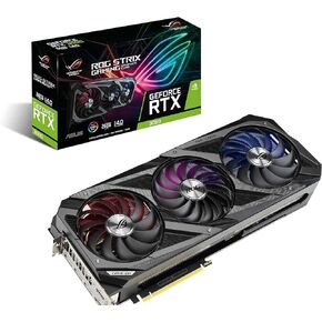 ASUS ROG STRIX NVIDIA GeForce RTX 3090 Gaming Graphics Card- PCIe 4.0, 24GB GDDR6X, HDMI 2.1, DisplayPort 1.4a, Axial-Tech Fan Design, 2.9-Slot (Renewed)