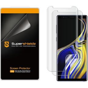 Supershieldz (2 Pack) Designed for Samsung Galaxy Note 9 Screen Protector, 0.23mm High Definition Clear Shield (TPU)