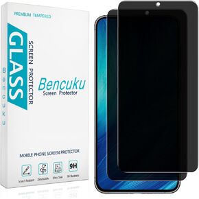 (2 Pack) Privacy Screen Protector for Samsung Galaxy S25 Anti Spy Tempered Glass, Support Fingerprint Unlock, Anti Scratch, Bubble Free