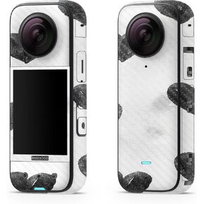 Glossy Glitter Skin Compatible with Insta360 X3 (2022) Premium 3M Vinyl Protective Wrap Decal Cover - Easy to Apply | Crafted in The USA by MightySkins