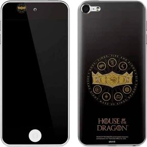 Skinit MECAL MP3 Player Skin متوافق مع iPod Touch (6th Gen 2015) - Crown Warner Bros المرخص رسميًا وتصميم Sigils