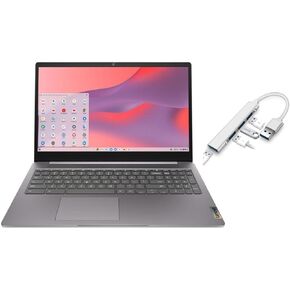 Lenovo IdeaPad 3i Chromebook 15.6 "FHD 1920 X 1080 Display | Intel Celeron N4500 1.1GHz | Intel UHD Graphics | Camera | Gray |