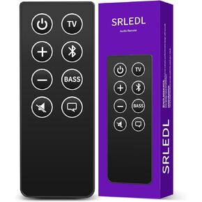 for Soundbar Remote Control,Compatible with Bose Solo 410376 418775 845194 431974 838309-1100 740928-1120 Soundbar Series II and TV Speaker, for Bose Solo 5 10 15 Series II TV Sound System