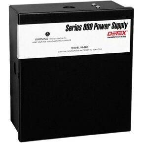 Detex 90-800 Series 800 Power Supply, Filtered Output, 120V, 24VDC, 1A