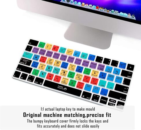 English PS Photoshop اختصارات لوحة المفاتيح Hotkey Cover Skin for Magic Wireless Keyboard MLA22LL/A (A1644،2015 تم إصدارها) (الإصدار الأمريكي) in Kuwait