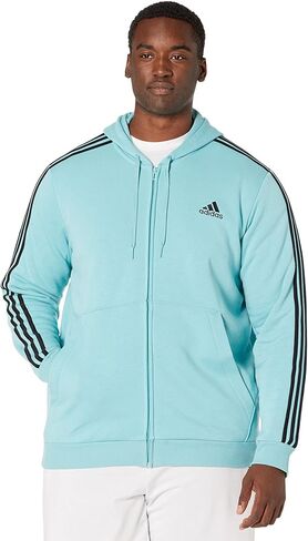 adidas mens Essentials Full Zip Hoodie Casual, Team Royal Blue/White, 4X-Large in Saudi Arabia